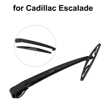 X AUTOHAUX Rear Windshield Wiper Blade Arm Set for Cadillac Escalade 2007-2014 X AUTOHAUX Rear Windshield Wiper Blade Arm Set for Cadillac Escalade 2007-2014